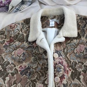 A Coldwater Creek lined jacket. Size XL